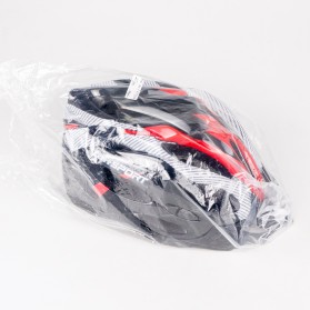 TaffSPORT Helm Sepeda EPS Foam PVC Shell - x10 - Black - 11