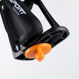 TaffSPORT Holder Botol Minum Sepeda Adjustable MTB - TMD05B - Black - 3