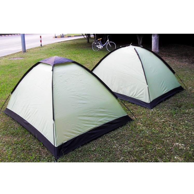 Double Layer Door Camping Tent / Tenda Camping - ZP32750 - Blue - 16 ...