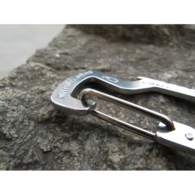 versatile edc carabiner stainless steel with bottle opener versatile edc carabiner stainless steel with bottle opener