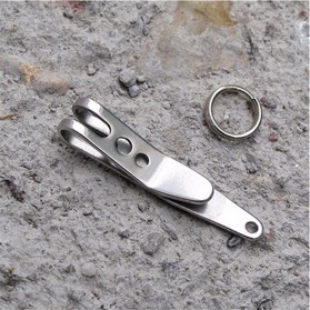 UFO Expand Suspension Clip Key Ring - A261B - Silver - 6