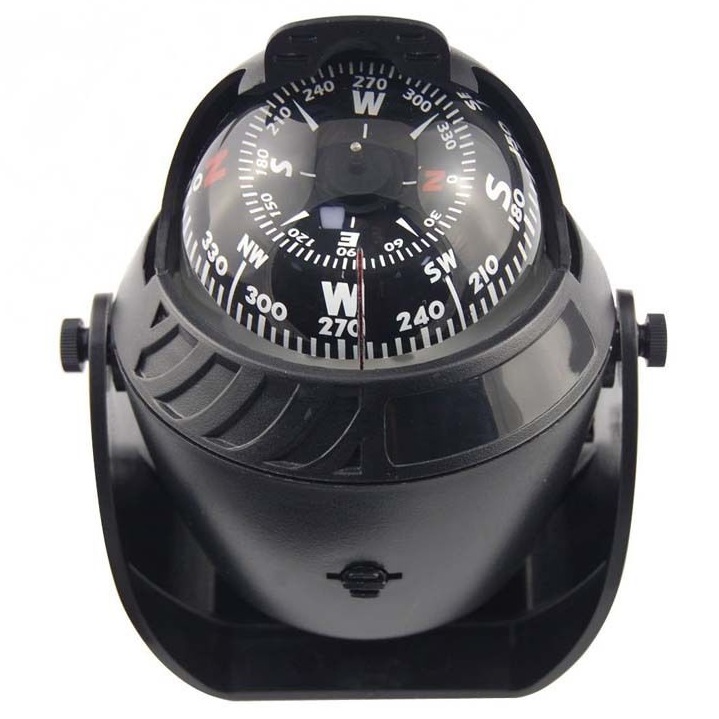 Kompas Ball Shaped Magnetic Compass Declanation Correction Lc760
