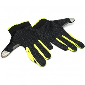 Sonny Sarung Tangan Sepeda Anti Slip Sport Gloves - Size L - Black/Green - 2