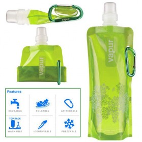 VAPUR Botol Minum Lipat Camping Hiking Drinking Bottle 500ml - V5 - Multi-Color - 9