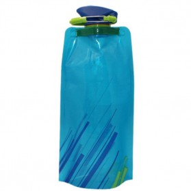 TaffSPORT Botol Minum Lipat BPA Free 700ml - S29 - Blue