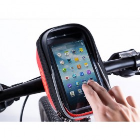 CBR Smartphone Holder Sepeda Ultra Sensitive Touch Screen Waterproof - Black - 4