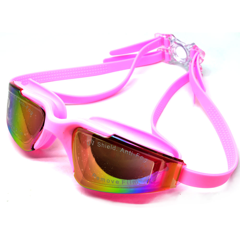  Kacamata Renang Anti Fog UV Protection RH5310 Pink 