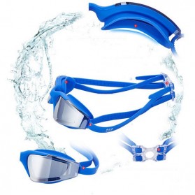 RUIHE Kacamata Renang Anti Fog UV Protection - RH5310 - Black - 5