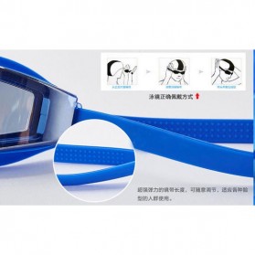 RUIHE Kacamata Renang Anti Fog UV Protection - RH5310 - Gray - 8