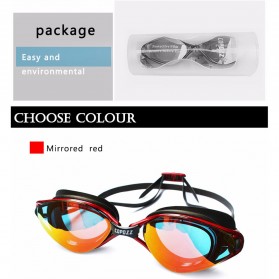 COPOZZ Kacamata Renang Anti Fog UV Protection - GOG-3550 - Black - 9