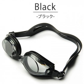 Kacamata Renang HD Profesional Anti Fog - LZ-913 - Black - 1