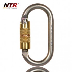 Gambar produk NTR Oval Quick Release Carabiner Automatic Safety Lock