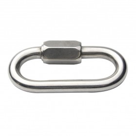 Xinda Karabiner Safety Lock Stainless Steel - XD-8619 - Silver