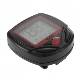 SunDING Speedometer Sepeda 14 Function LCD Display Bicycle - SD-548B - Black - 2