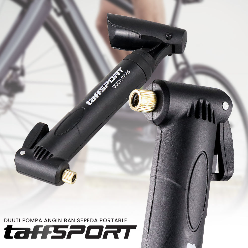 Gambar produk TaffSPORT DUUTI Pompa Angin Ban Sepeda Portable - PP-05