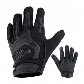 TaffSPORT Sarung Tangan Motor Tactical Mechanix Off Road - XT07 - Black
