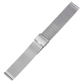 Strap Jam Tangan Milanese Stainless Steel 18mm - Silver - 1