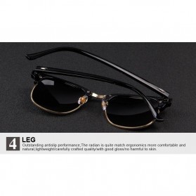Kacamata Mirror Polarized - Golden - 7