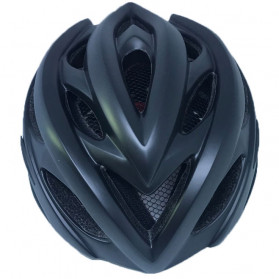 TaffSPORT Helm Sepeda EPS PVC Shell dengan Lampu Backlight - 1105 - Black - 4