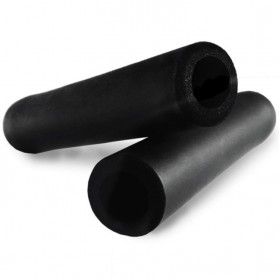 Eachgo Handgrip Sepeda Sporty Bahan Silikon Bike Handlebar Grip - STD - Black