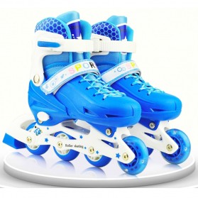 Roller Skate dengan Set Pengaman Size M - Pink - 3