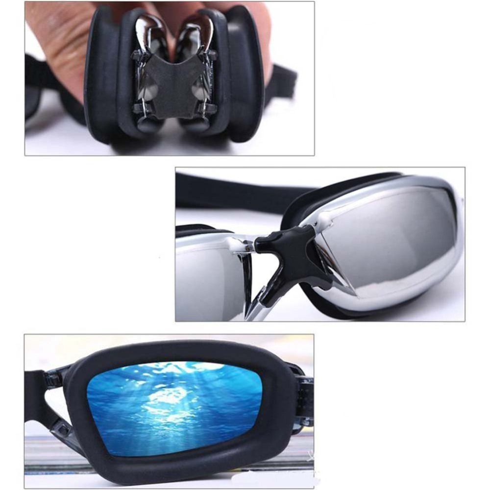 RUIHE Kacamata  Renang  Anti Fog UV Protection Dewasa 