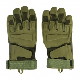 HellStorm Sarung Tangan Paintball Tactical Protective Gloves Size L - Army Green