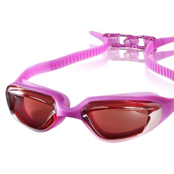  Kacamata Renang Electroplating Anak dan Dewasa Purple 