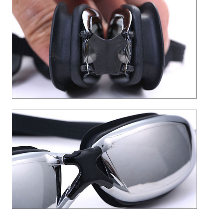 ZHENYA Kacamata Renang Minus 3 5 Anti Fog UV Protection 