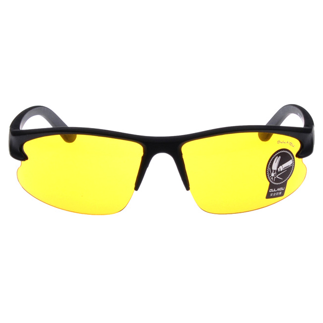 OULAIOU Kacamata Sepeda Anti UV 3106 Black Yellow 