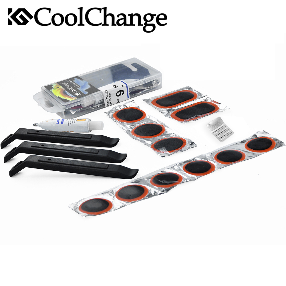 CoolChange Peralatan Tambal Ban Sepeda - Black