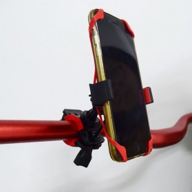 ZY Holder Smartphone Handlebar Sepeda 360 Degree - Black - 4
