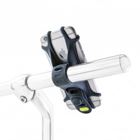 Soporte Holder Sepeda Luminous Multifungsi untuk Smartphone - 170703 - Black - 6