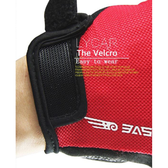 Gambar produk BASECAMP Sarung Tangan Olahraga Sepeda Half Finger Size L