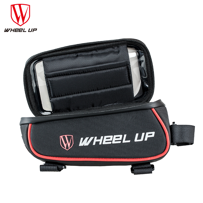 Wheel Up Tas Sepeda Waterproof Smartphone 6 Inch - Red/Black -