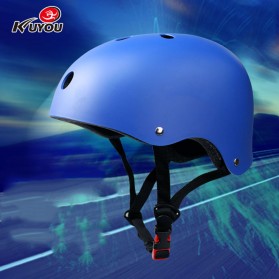 KUYOU Helm Sepeda Anak Size S - Black - 5