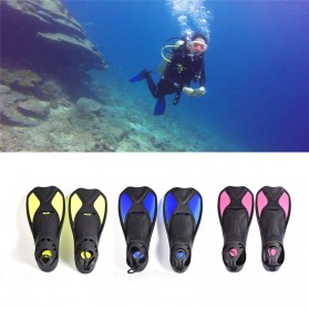 Comfortable Kaki Katak Swimming Fin Diving Size 36-37 - Pink - 2