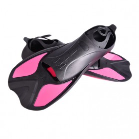 Comfortable Kaki Katak Swimming Fin Diving Size 36-37 - Pink - 4