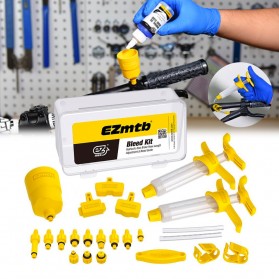 EZmtb Perlengkapan Pemeliharaan Gir Sepeda Maintenance and Bleed Kit Lite Hydraulic - 2021 - Yellow - 1