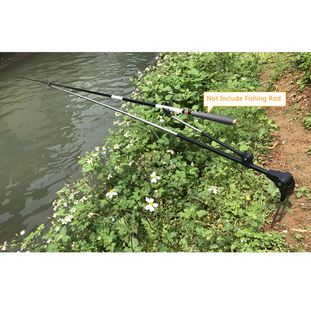 Gambar produk TaffSPORT Bracket Joran Pancing Ikan Adjustable Holder 1.7M - V-003