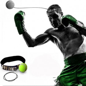 Aksesoris Perlengkapan Olahraga Lainnya - Boxing Reflex Ball Training Love - HC408 - Yellow
