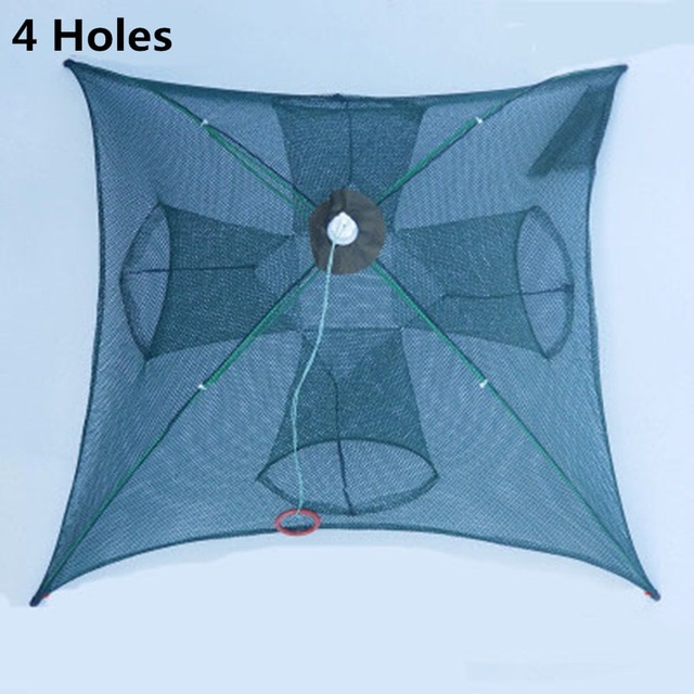 Jaring Pancing Ikan Udang Automatic Folding Umbrella Fishing Net Cage 4