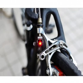 Powerbeam Lampu Depan Sepeda 5 LED & Lampu Belakang - HB