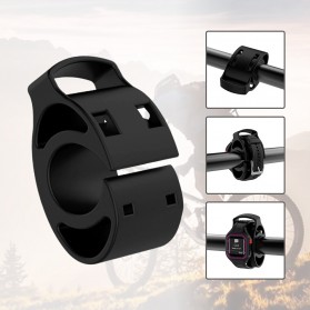Holder Jam Tangan Sepeda Handlebar Watch Mount for Garmin Fenix S1 S3 - Black