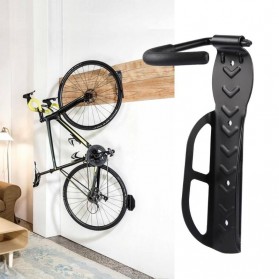TaffSPORT Gantungan Dinding Sepeda Bike Wall Hook Hanger - 56921 - Black