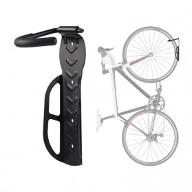 TaffSPORT Gantungan Dinding Sepeda Bike Wall Hook Hanger - 56921 - Black - 4
