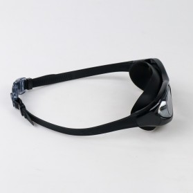Ruihe Kacamata Renang Big Frame Anti Fog UV Protection - YY-1715 - Black - 6