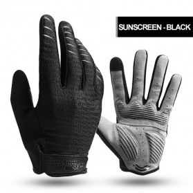 CoolChange Sarung Tangan Sepeda Shockproof - Size XL - Black