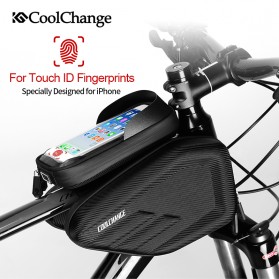 CoolChange Tas Sepeda Waterproof Smartphone 6.2 Inch - 12023 - Black