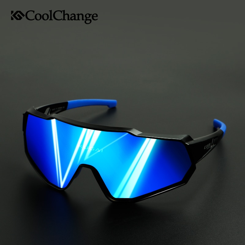 Blue cycling glasses Clearance